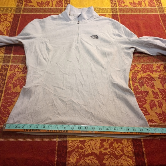 The North Face Quarter Zip Sweater Sz Large - Picture 10 of 12